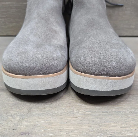 Merrell Juno Bluff Polar Waterproof Gray Suede Boot Womens J001548 - Picture 3 of 15